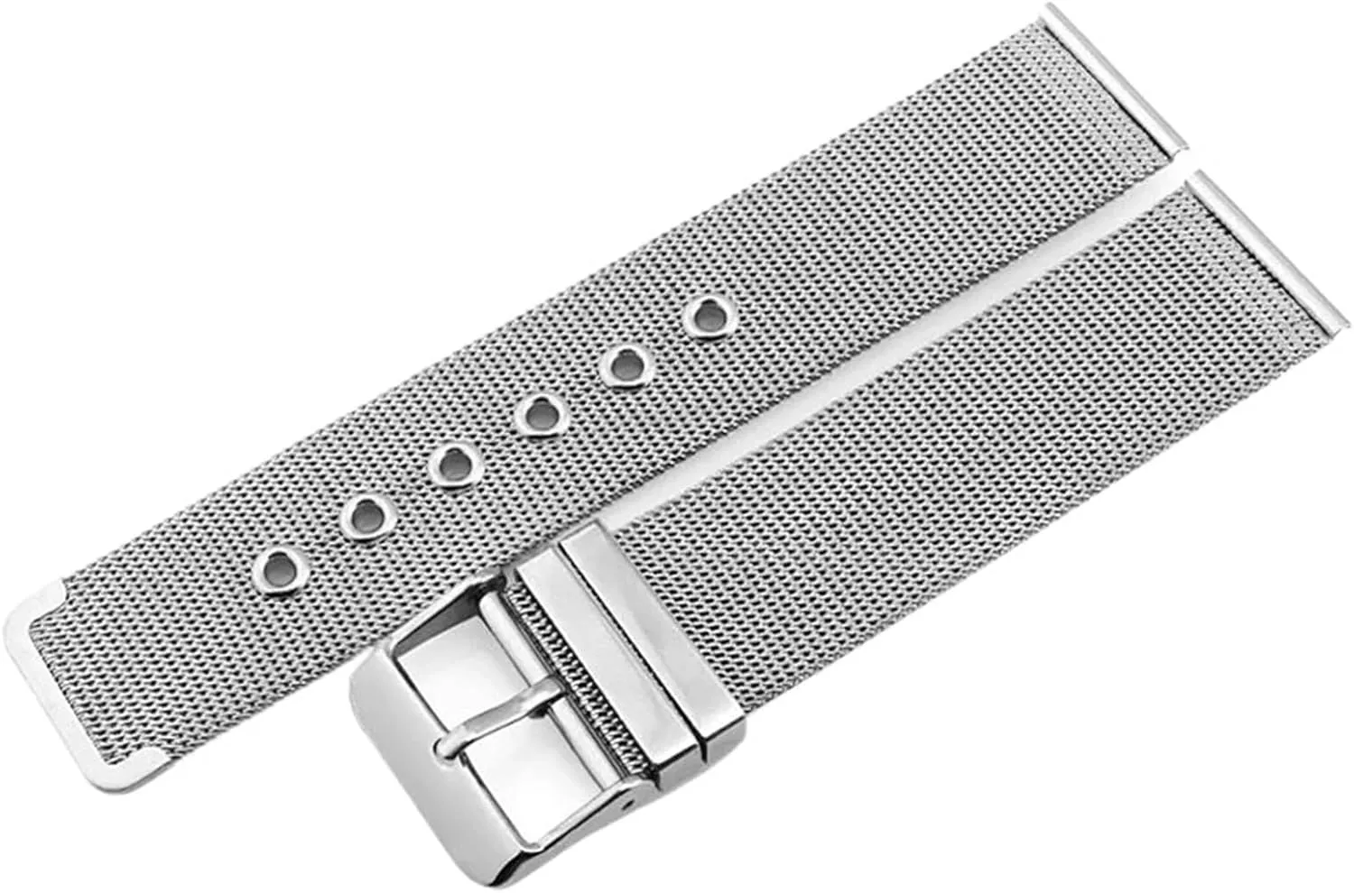 Quick Release Men Women injury conditioner flax bur outlying Watchband Universal Stainless Steel Mesh Braided Watchband 18 20 22mm Straps Metal 