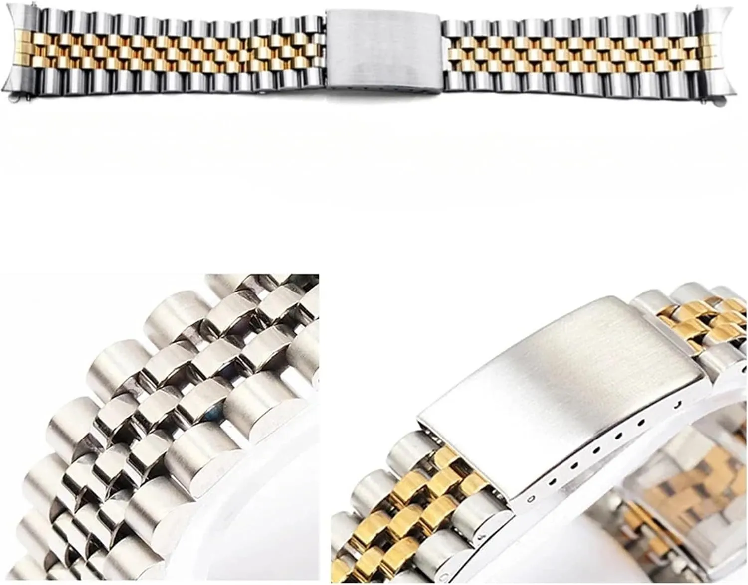 Release Band 20mm 22mm Stainless Steel Watch Strap Replacement Watch Band oval leg Universal Strap Quick 