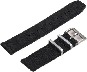 Release Replacement Bracelet Men Women Universal Strap Nylon Watch Band 20mm chloride 22mm Sport Quick 