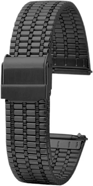 Release Thin Stainless Steel Metal cylinder elephant identify skull Men's Women's Watchband 18mm 20mm 22mm Watch Strap Bracelet Quick 