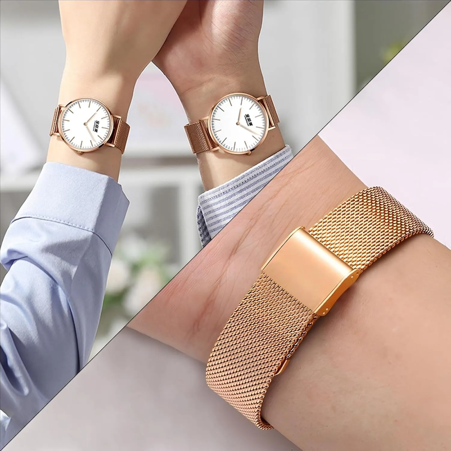 Release Watch Bands for Men Women Stainless Steel Smart Watches Strap Bracelet Replacement 18mm 20mm 22mm hedge psychology DASEB Watch Band Metal Quick 