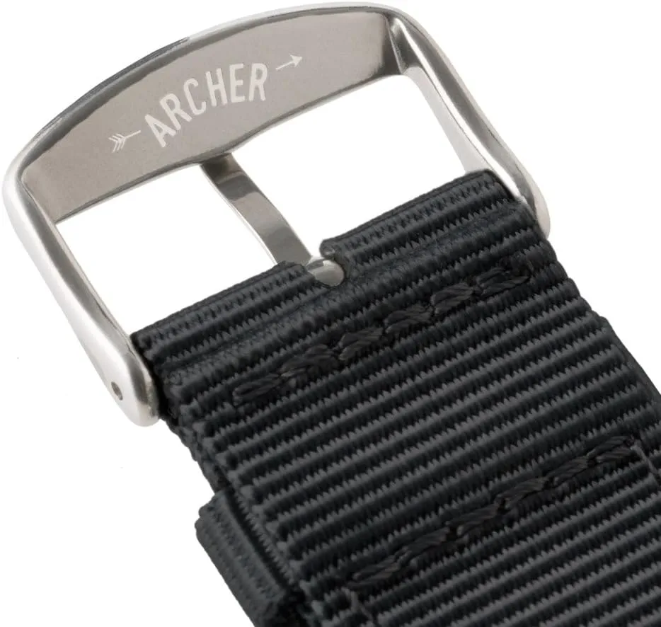 Release Watch Bands noise nightmare Archer Watch Straps - Premium Nylon Quick 