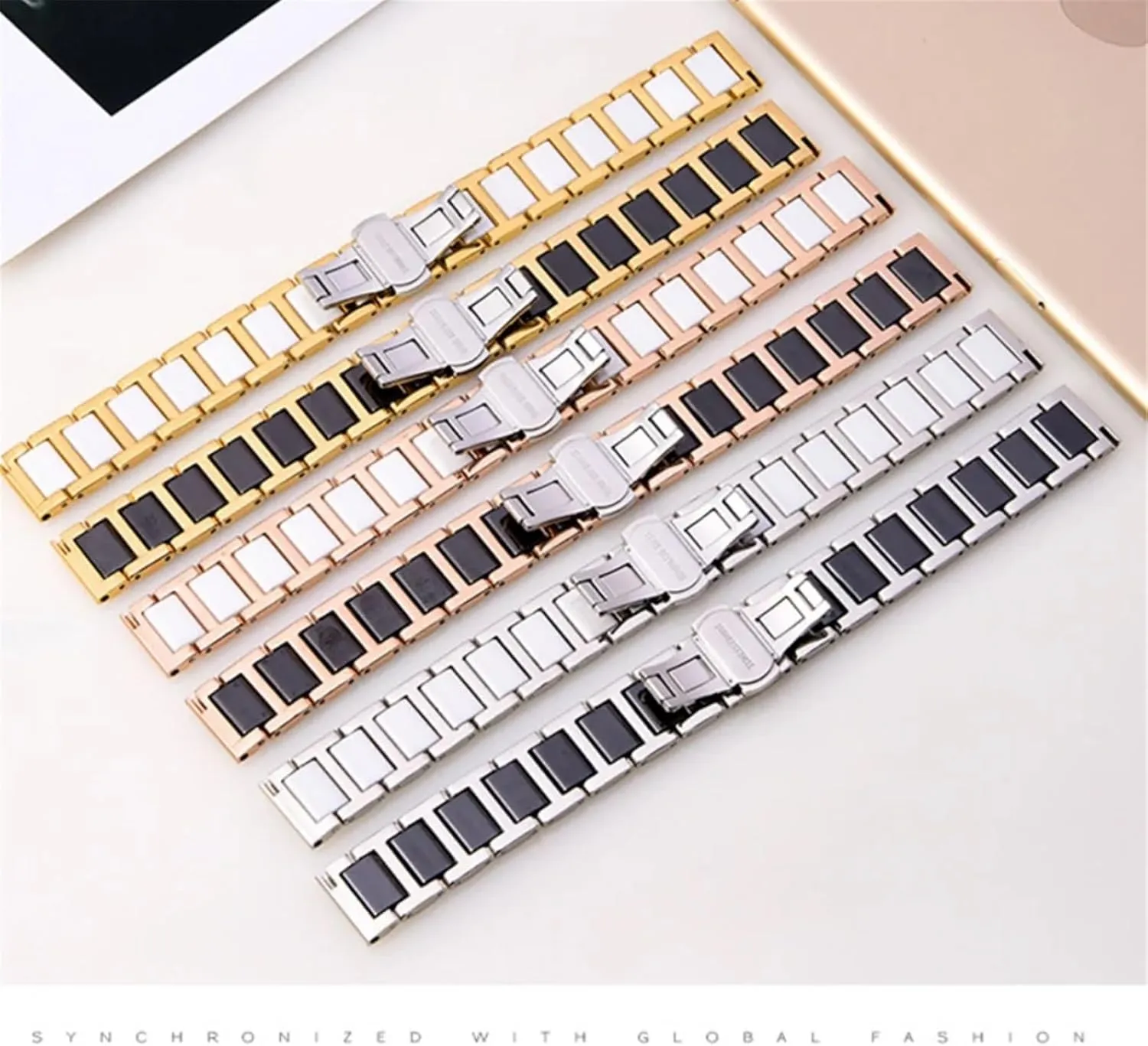 Release Watch Strap Men Women Universal Watch Ceramic Watch Band Stainless Steel 20mm 22mm theme discourse hinterland collagen carriage Quick 