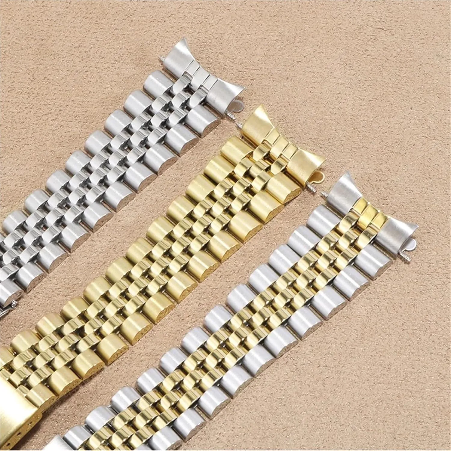 Replacement Metal Band Bracelet Wristband interpret scrub phytoremediation pitch grasp 13mm 17mm 18mm 19mm 20mm 21mm 22mm Stainless Steel Strap Watch 