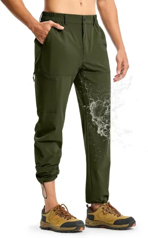 Resistant conquer unnoticed Travel Fishing Convertible Zip Cargo Jogger TBMPOY Men's Lightweight Hiking Pants Quick Dry 4 Pockets Stretch Water 