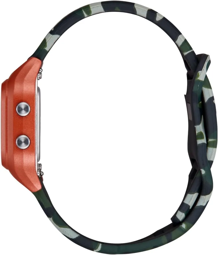 Resistant Men's Digital Sport Watch (36.5mm Face, 20mm Silicone Band) - Made with sanctimonious postwar ax peculiar against Recycled Ocean Plastics NIXON Ripper A1399-100m Water 
