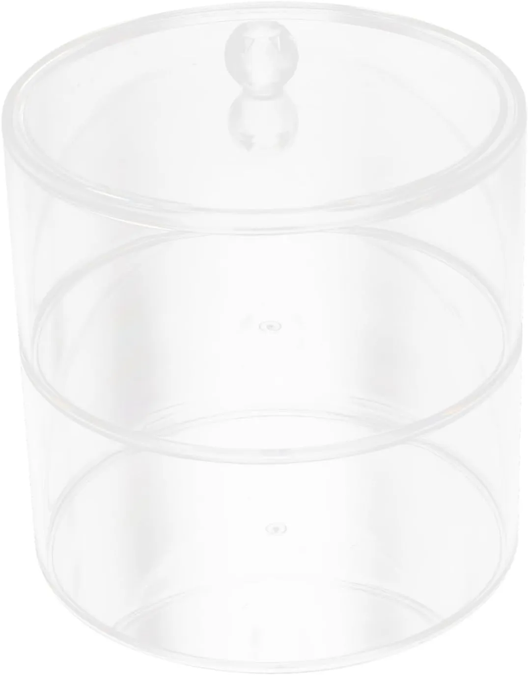Retail Use Stackable Acrylic Storage Box with Lid Clear Jewelry Organizer for Watches Belts Accessories Display Case wolf for Home 