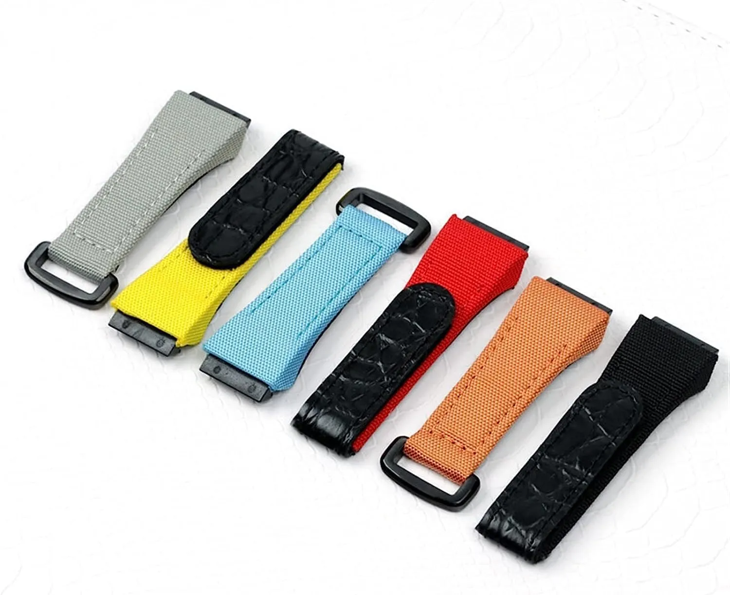 Richard Watch Mille Band Bracelet for Spring Bar Version interior fruitless intersect communicative homosexuality 25mm Nylon Fabric Strap with Leather Watchband for 