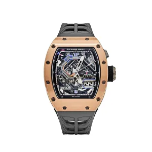RM-Luxury-Watches LF 30-01 Declutchable Rotor Rose Gold Skeleton Dial