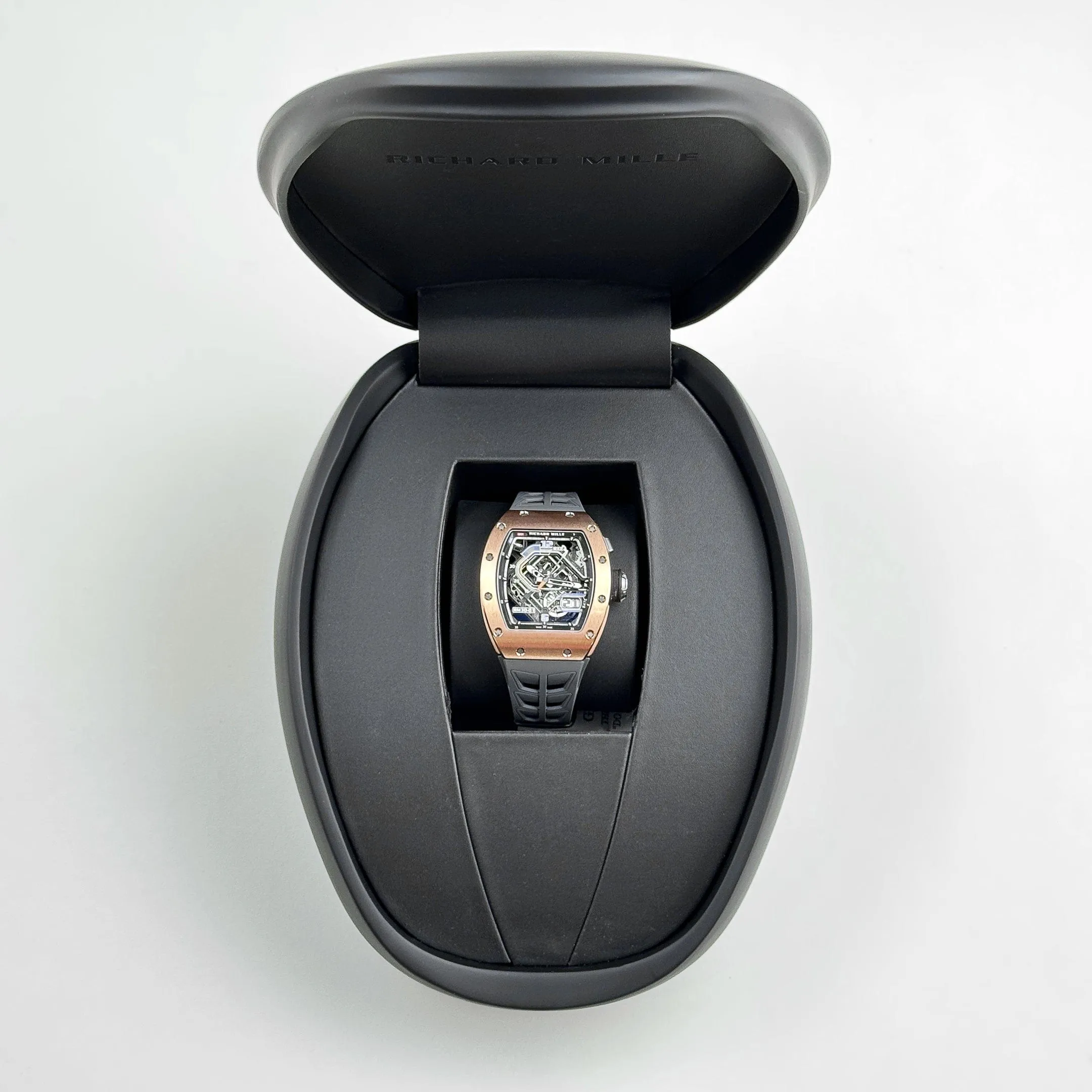 RM-Luxury-Watches LF 30-01 Declutchable Rotor Rose Gold Skeleton Dial
