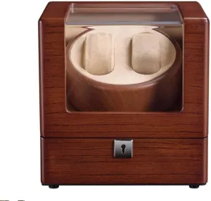 Rotation funding individual stereotypical diffuse Storage Box Transparent Window is Environmentally Friendly and Tasteless Watch Cases and Boxes Automatic Watch WinderWatch Winder Dual Watches 