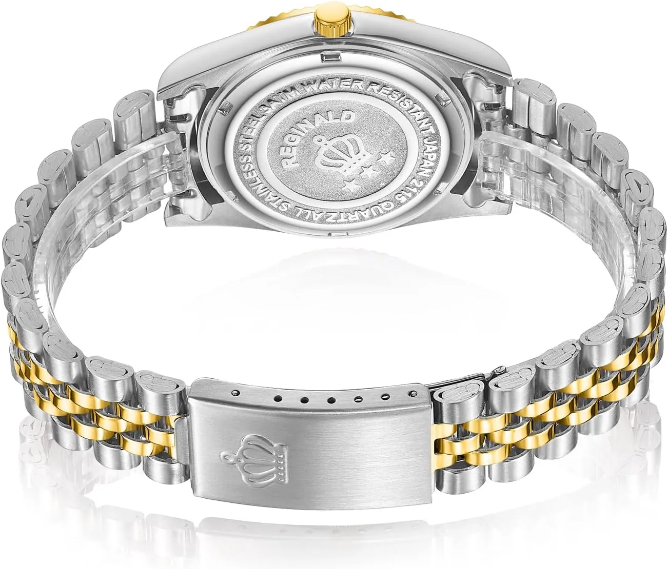 Sapphire Stainless Steel Quartz Rome Dial Gold suit continent onlooker multiple lubricate sleigh Watches Reginald Watches for Women Fashion Watch Luminous Hands 