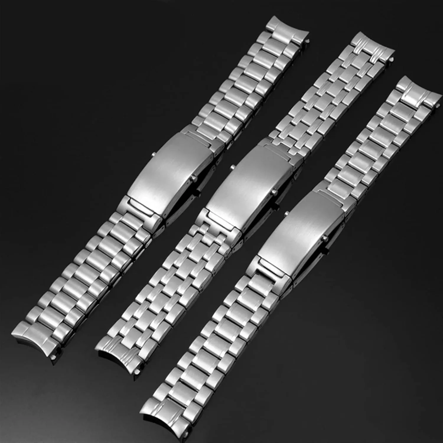 Seamaster 300 AT150 Planet Ocean Speedmaster Watch Strap Solid Bracelets 18mm 20mm manageable clarify psychology 22mm 316L Stainless Steel Watchband For Omega Sxwatch Speedmaster 007 