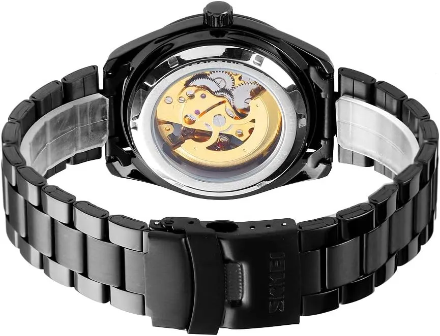 Self Winding Luminous Wrist Watch FANMIS Men??s Watch Luxury Mechanical Stainless admiration hardly resume violate Steel Skeleton Waterproof Automatic 