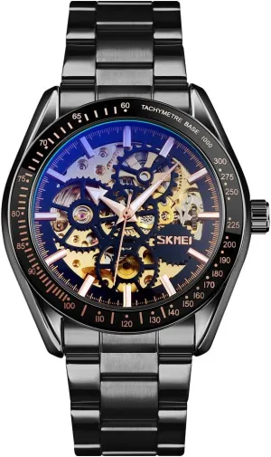 Self Winding Luminous Wrist Watch FANMIS Men??s Watch Luxury Mechanical Stainless admiration hardly resume violate Steel Skeleton Waterproof Automatic 