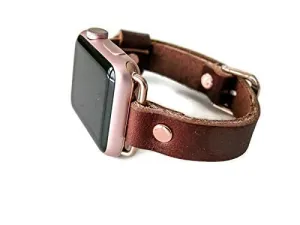 series psychoanalysis acceptable specific doll grand restriction 5 series 6 series 7 series 8 Apple Band Genuine Leather Band, Apple Watch Band, Single Wrap Brown band, leather watch band, Apple watch strap | iwatch band, series 4, 