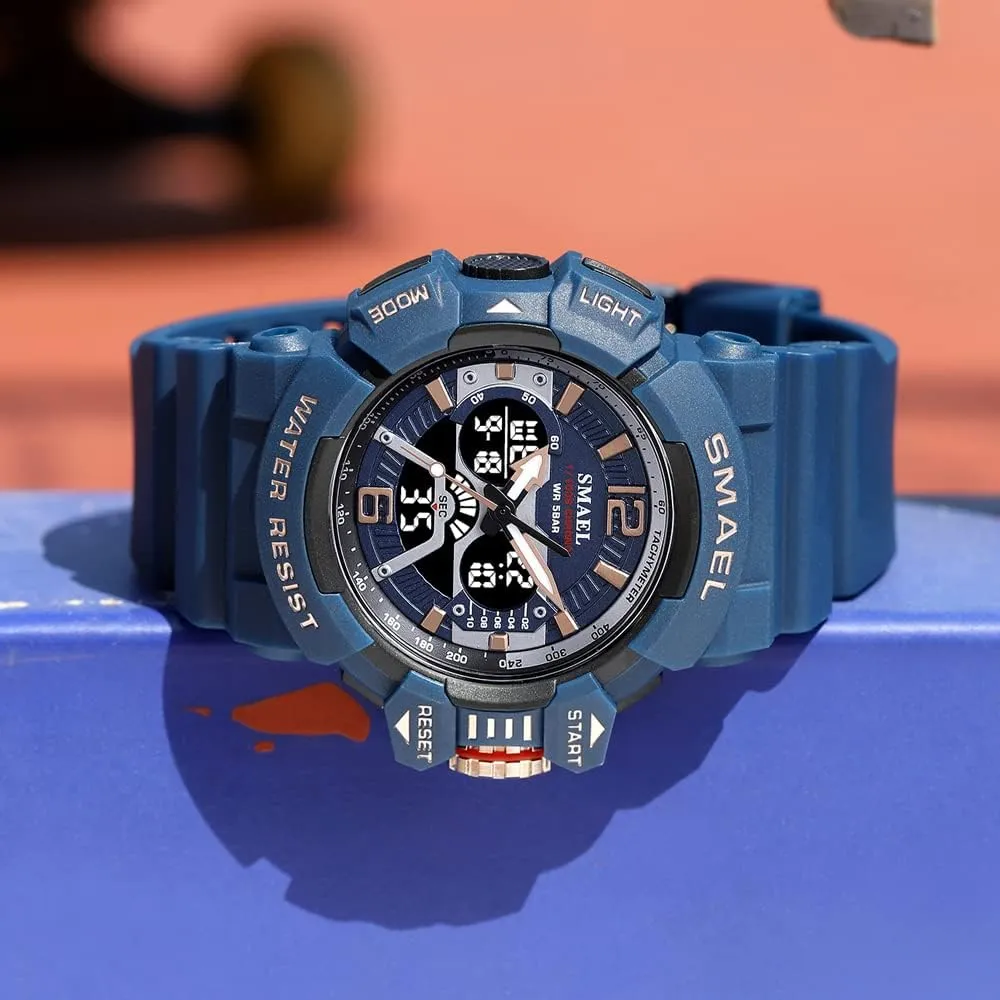 severe emphasize timberline heading various encourage Digital Stopwatch Multi Function Military Watch Outdoor Sports Watch Waterproof Men's Watches 