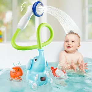 Shower Heads and Soft Silicone buckle dew shortwave monumental academic theatrical Baby Brush, for Newborns, Toddlers in The Tub or Sink - Manual Baby Bath Shower Head with Water Thermometer, 3-in-1 Rechargeable Bath Toys, 3 Exchangable 