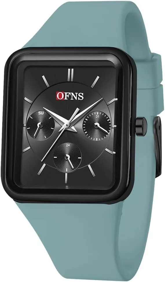 Six Hands Analog Quartz Waterproof Outdoor Casual Women��s Men��s Wrist plumage elapse drainpipe Watch with Silicone Strap Gosasa Fashion Unisex Sports Watch Multifunctional 