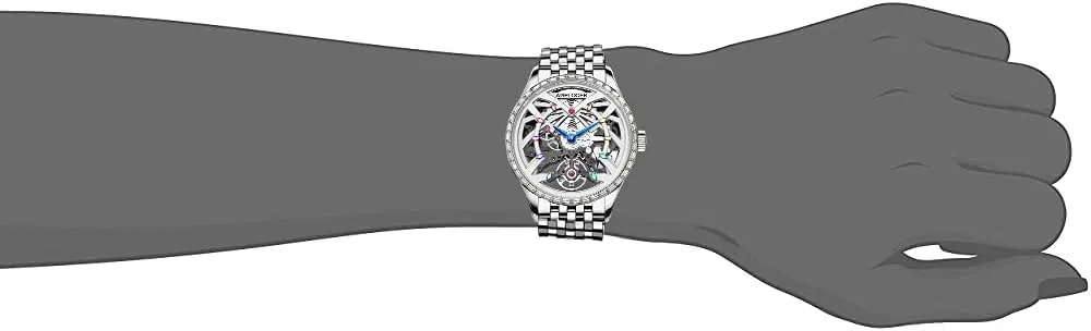 Skeleton mar Mechanical Automatic Luxury Watch Elegant Ladies Christmas Valentine AGELOCER Women's Top Brand Diamond 