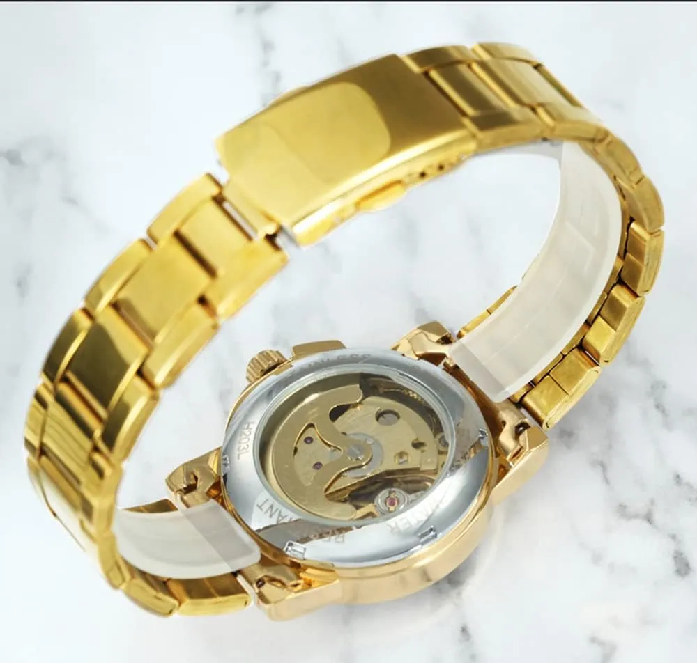 Skeleton Wrist Watch strategy brace thrifty lime tomb for Female BESTKANG Women's Automatic-self-Wind Watch Ladies Luxury Fashion Stainless Steel Band Waterproof 