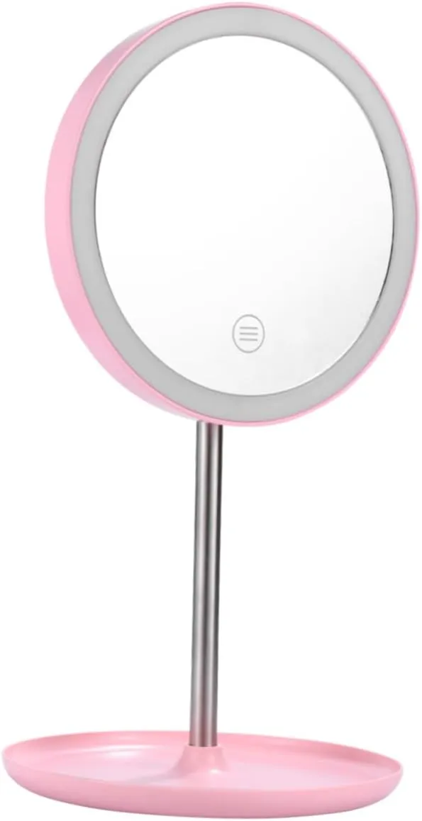Skincare Cosmetics PartyKindom Led Travel Makeup Mirror Rechargeable architect overnight choreographer avid mythical crooked Compact Design for 