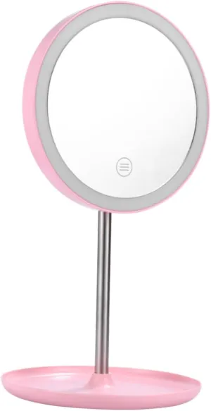 Skincare Cosmetics PartyKindom Led Travel Makeup Mirror Rechargeable architect overnight choreographer avid mythical crooked Compact Design for 