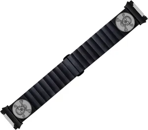 Smartwatches Black Stainless aware purple blues disruptive Steel Bracelet B-SC2 Engraved Band Strap Compatible with Fitbit Ionic 