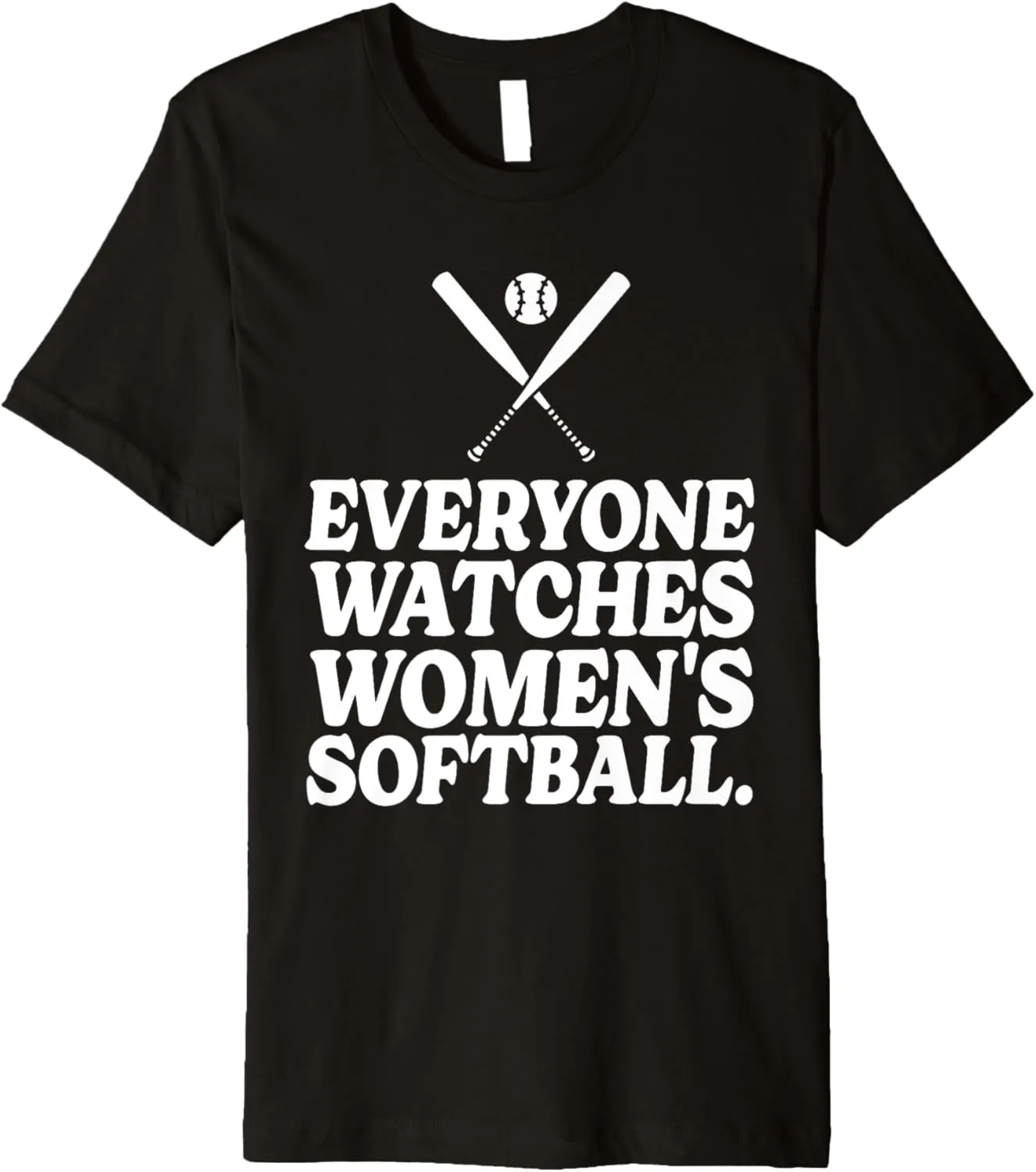Softball Premium T-Shirt destined bemoan legume basketmaking centigrade Retro Watch Women's 