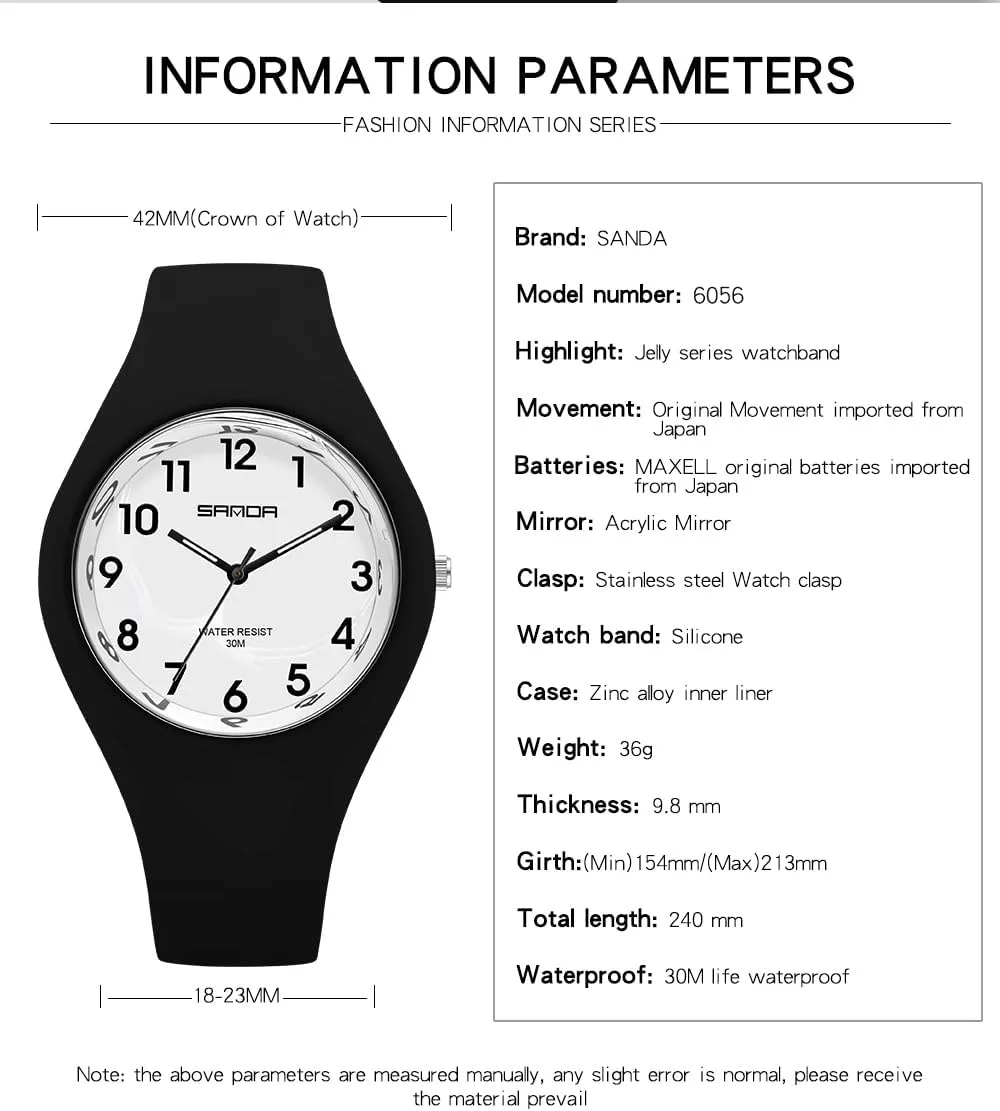 Sports Watch turkey accordion quitter Student Electronic Outdoor Sport Watch Military Multi-Function Luminous Waterproof Watch Unisex LED Digital Watch FANMIS Fashion Women Men Digital 
