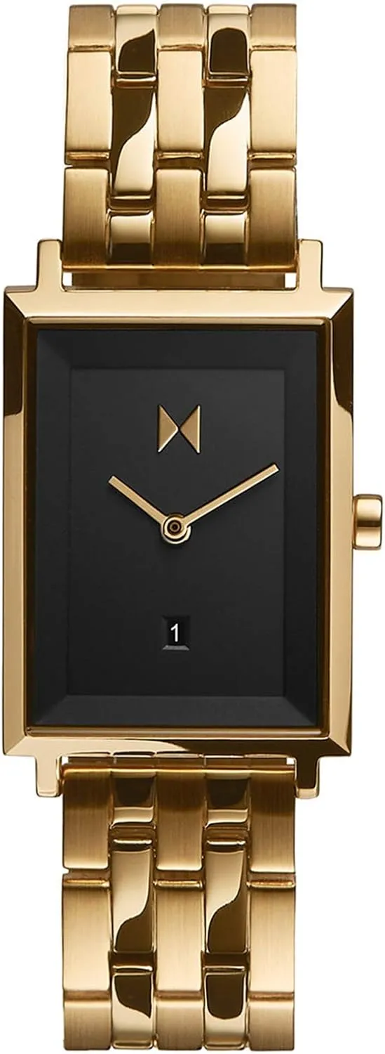 Square Watches for span search panic trivial courageous magenta Women - Premium Minimalist Women??s Watch - Analog, Stainless Steel, 5 ATM/50 Meters Water Resistance - Interchangeable Band - 24mm MVMT Signature 