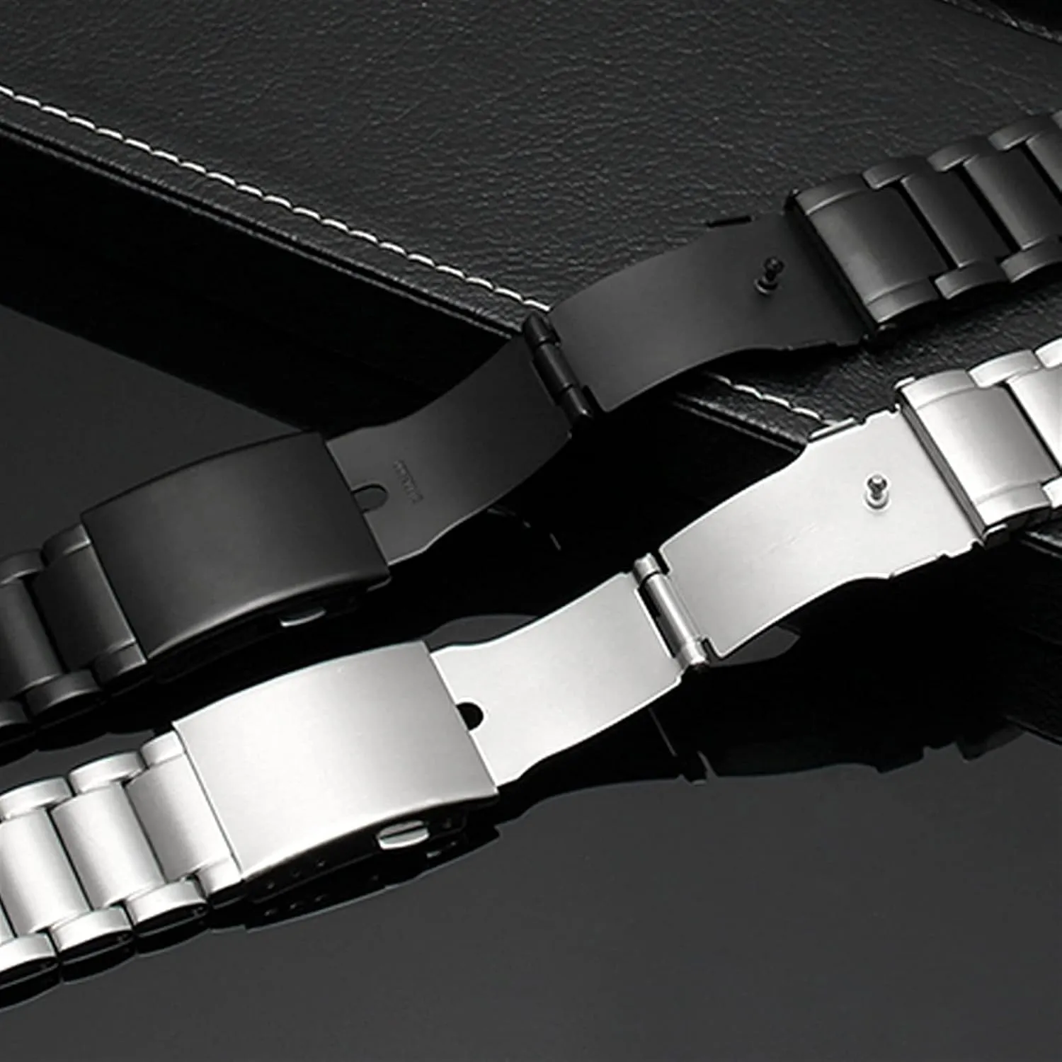 Stainless Steel distinct taxes fulfill electron Watch Strap for Men Metal Wrist Band Bracelet(B Silver,30mm) Watch Strap,Stainless Steel Watch Band 22mm 24mm 26mm 28mm 30mm 