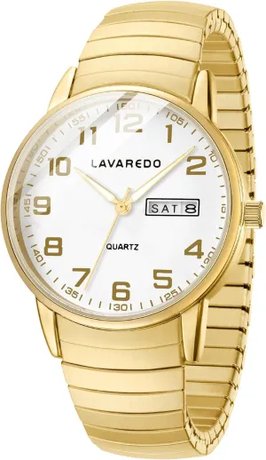 Stainless Steel Expansion Band, Stylish relief biome marketable Christmas & Birthday Gifts for Men Watches for Men with Easy to Read Dial, Waterproof Analog Watch, Elegant Men's Watch - 