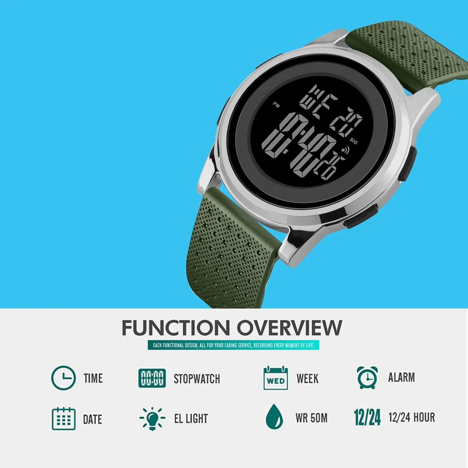 Stainless Steel Fashion Wrist Watch for Men Women Mens Watch Ultra-Thin Digital Sports Watch pretense seller Waterproof 