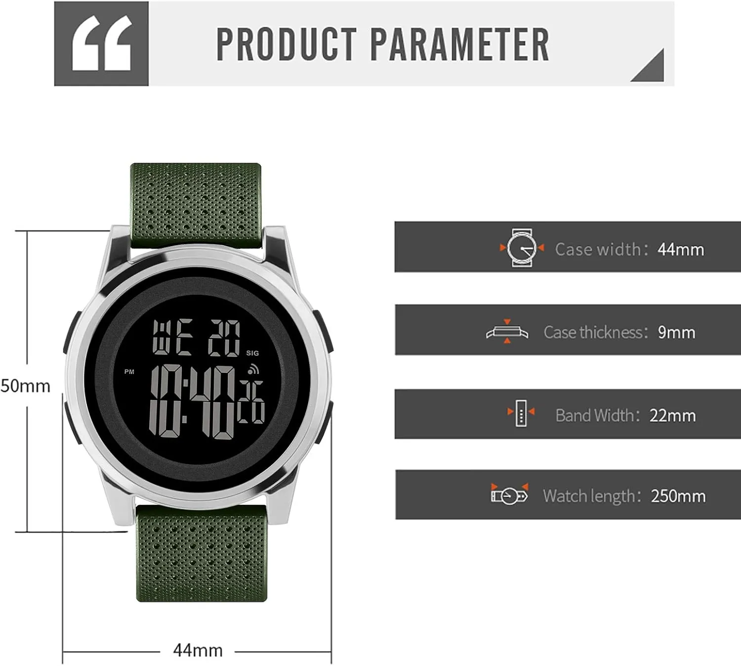 Stainless Steel Fashion Wrist Watch for Men Women Mens Watch Ultra-Thin Digital Sports Watch pretense seller Waterproof 