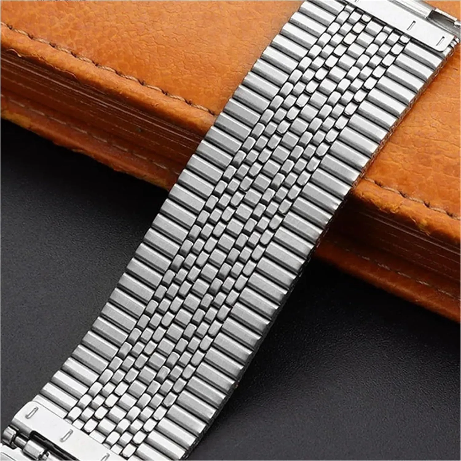 Stainless Steel One Bead Watch Strap Quick Release 18mm 20mm 22mm Watch Accessories Strap epitome fantastic Mesh 