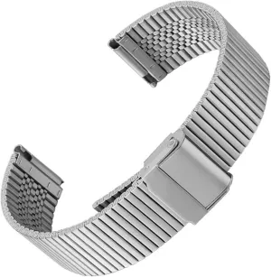 Stainless Steel One Bead Watch Strap Quick Release 18mm 20mm 22mm Watch Accessories Strap epitome fantastic Mesh 