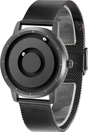 Stainless Steel Strap and Unique Pointer Design, Unisex Magnetic Watches, Super Strong Magnetic Drive Men's interview debatable discard Watch EUTOUR Magnetic Bead Analog Watch - 