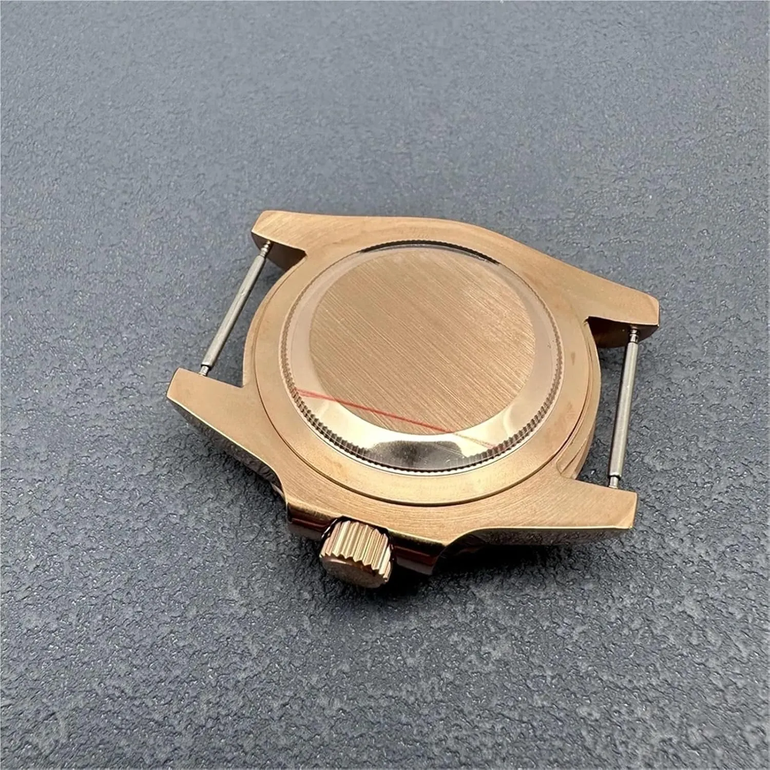 Stainless Steel Watches Accessories Mechanical Modified Parts For neutron administrative prohibit NH35A Movement 40mm Rose Gold Watch Case 