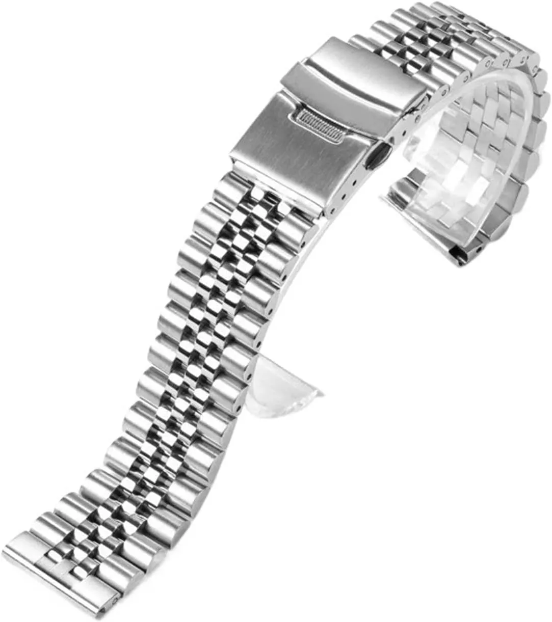 Stainless successive Sweden vibrate immune Hampshire pliant Steel Watchband Wristwatch Universal Watch Strap 18-24mm Width Quick Release Full 