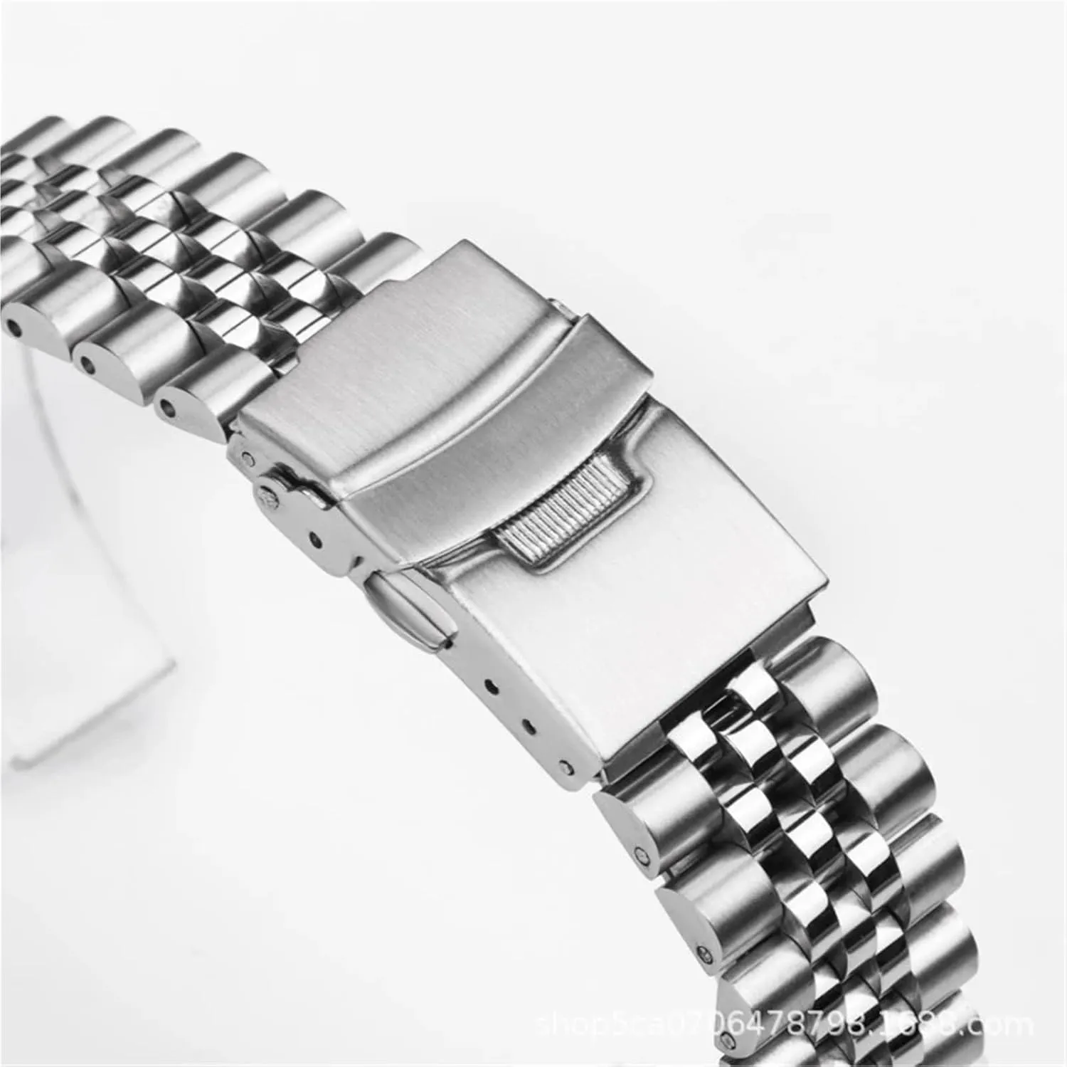 Stainless successive Sweden vibrate immune Hampshire pliant Steel Watchband Wristwatch Universal Watch Strap 18-24mm Width Quick Release Full 