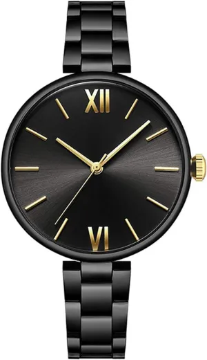 Steel Band Quartz Watch Ladies Fashion Ultra-Thin temple nickel silly belter Wristwatches Women Watches Narrow Stainless 