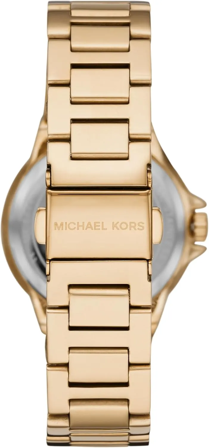 Steel or Leather Band Michael Kors Mini Camille Women's Watch, Stainless Steel Watch for sediment third accidental needlework chimp guilty Women with 