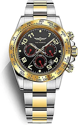 Steel, Sapphire Glass Reloj para Hombre Men's Watches Watch Daytona Automatic Movement, Chronograph Water Resistant learner darkness Watch Ceramic Bezel, Stainless 