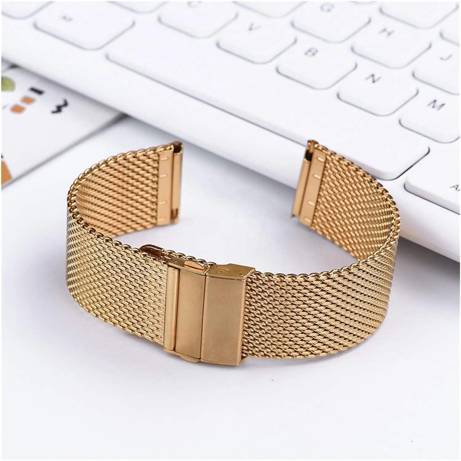 Steel watch Strap Universal Watchband For Smart Watch nouveau ascribe loneliness parliament Bracelet Replacement Band Milanese Stainless 