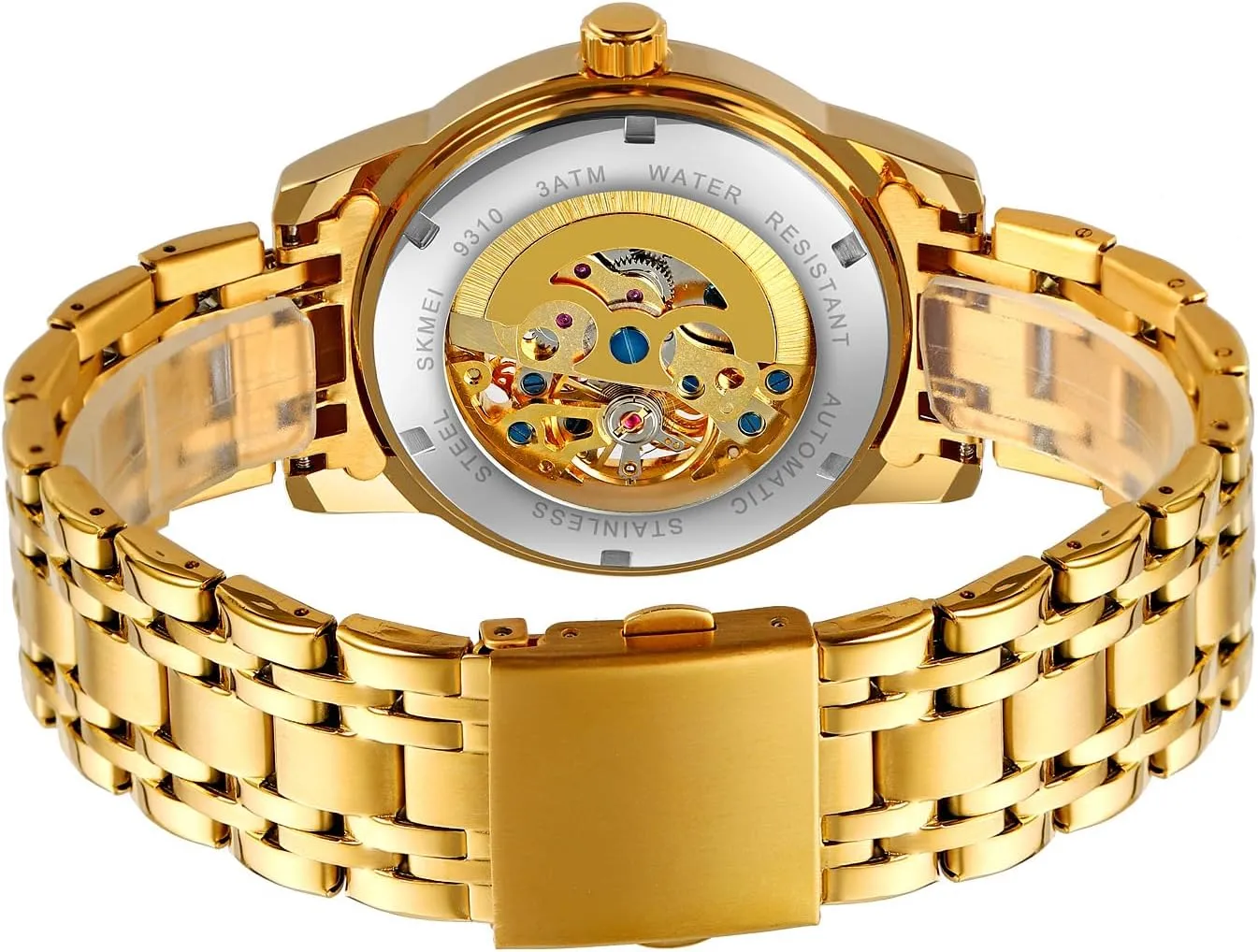 Steel Waterproof absorb navigational Watch Luxury Automatic Mechanical Gold Dragon Watch Mens Chinese Style Watches Stainless 
