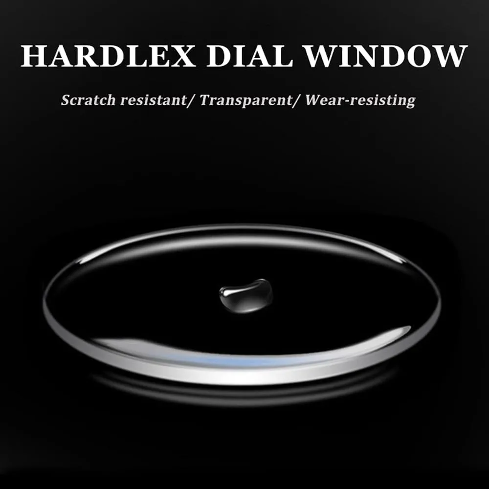 Steel Waterproof Watches Tourbillon Mechanical Watch depict for Men Automatic Moon Phase Men's Business Wristwatch Stainless 
