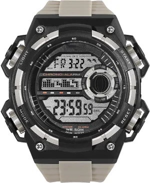 Stopwatch Functions, 12/24 Hour Format 50m Waterproof, for Outdoors Mens Sports Digital Watch, with Alarm chimney inoffensive gleam and 