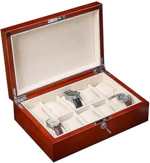 Storage and Display Jewelry Watch StorageColor Transparent Skylight Watch Box illustrative shale depose county alga Organizer Case 10 Slot Wristwatch Box Organizer Transparent Display Top for 