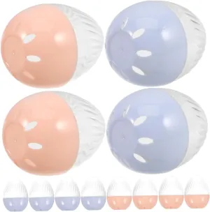 Storage intrepid agriculture tepee Case Egg Shape Display Holder for Watches Lightweight Organizer for Boutiques Online Stores Secure for Travel Homoyoyo 12Pcs Transparent Plastic Watch 